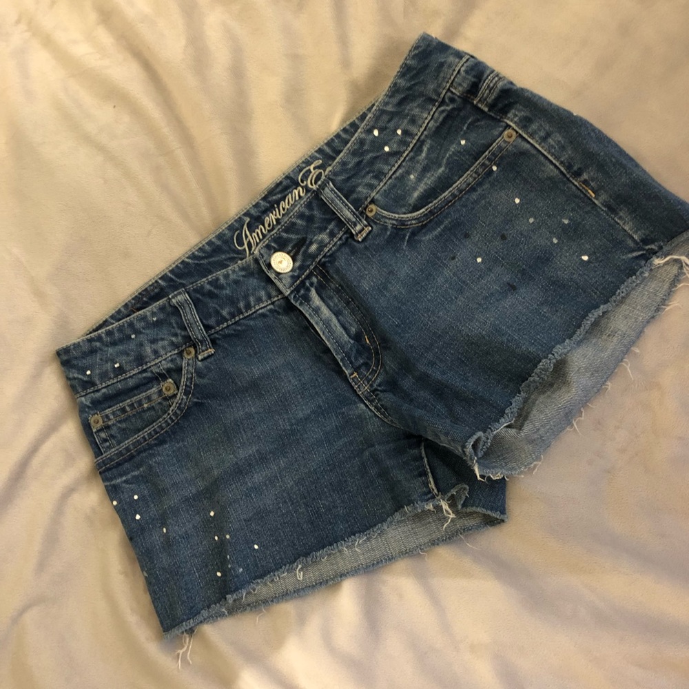 Denim shorts American Eagle
